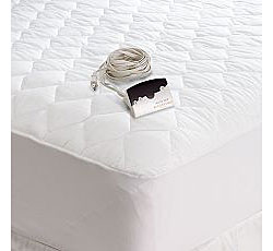 Quilted Skirt Heated Mattress Pad