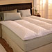 Gussetted Quilt Top Baffle Channel Featherbed