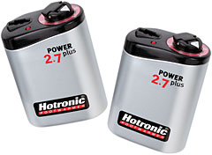 Hotronic Battery Packs Power Plus 2.7 (Pair)