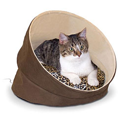 Thermo-Kitty Cave Heated Cat Bed