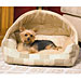 Hooded Lounge Sleeper Dog Bed