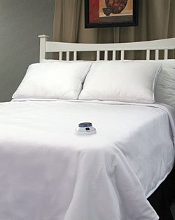 Polartec Fleece Low Voltage Heated Electric Blanket "Queen"