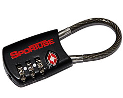 SporTube TSA Approved Combo Lock