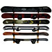 DelSol Wall Mounted Snowboard Rack - Holds 6 Boards