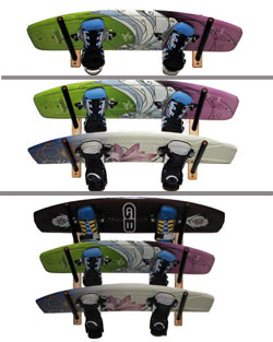DelSol Wall Mounted Angle Wakeboard Rack