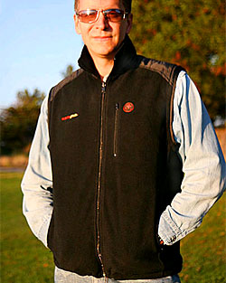 WarmGear Battery Heated Fleece Vest with Zip-On Sleeves