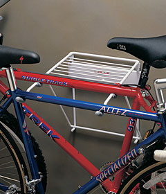 Racor Horizontal Folding Bicycle Storage Rack - Wall Mount