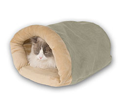 Thermo-Crinkle Sack: Heated Cat Bed