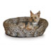 Self Warming Nuzzle Nest Pet Bed