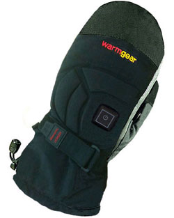 Battery Heated Ladies Mittens with One-Button Controls
