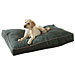 Indoor/Outdoor Faux Gusseted Dog Bed