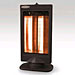 Halogen Heater with Flat Panel Design