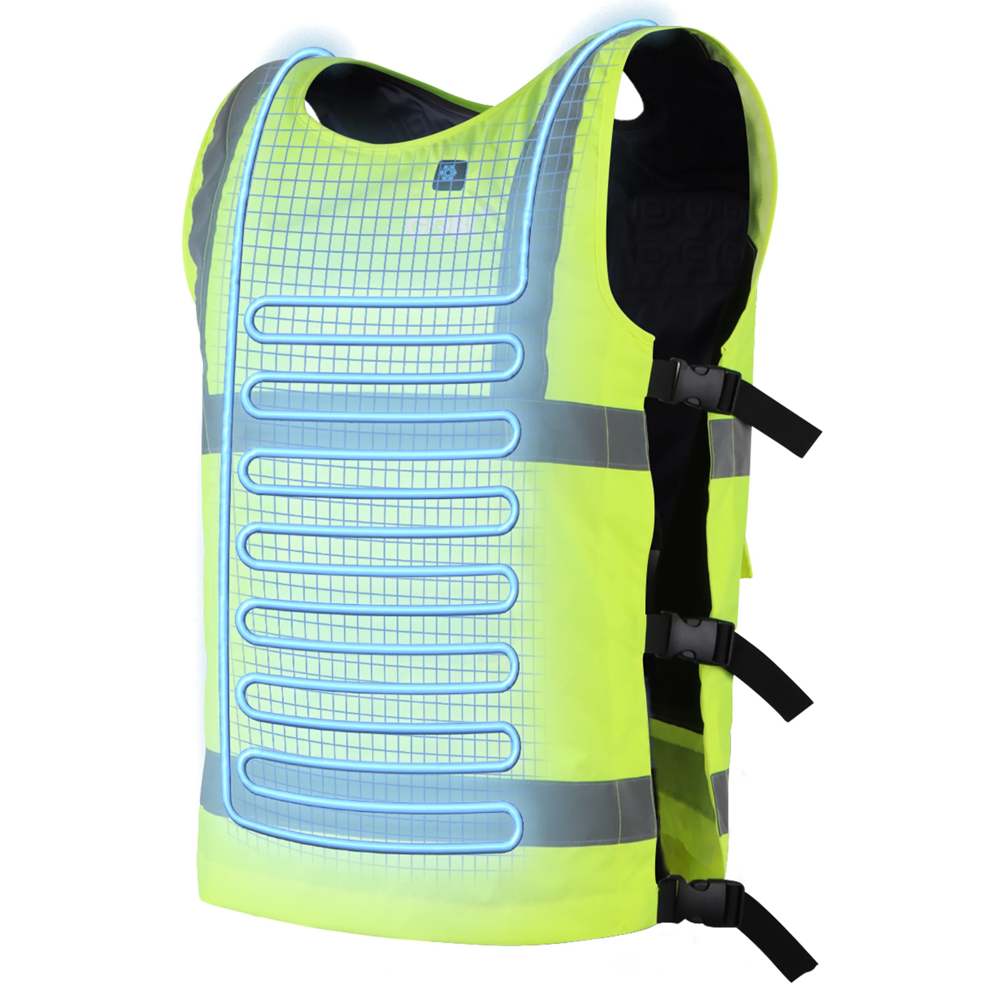 Breeze II Unisex High-Vis Cooling Vest, Hi-Vis