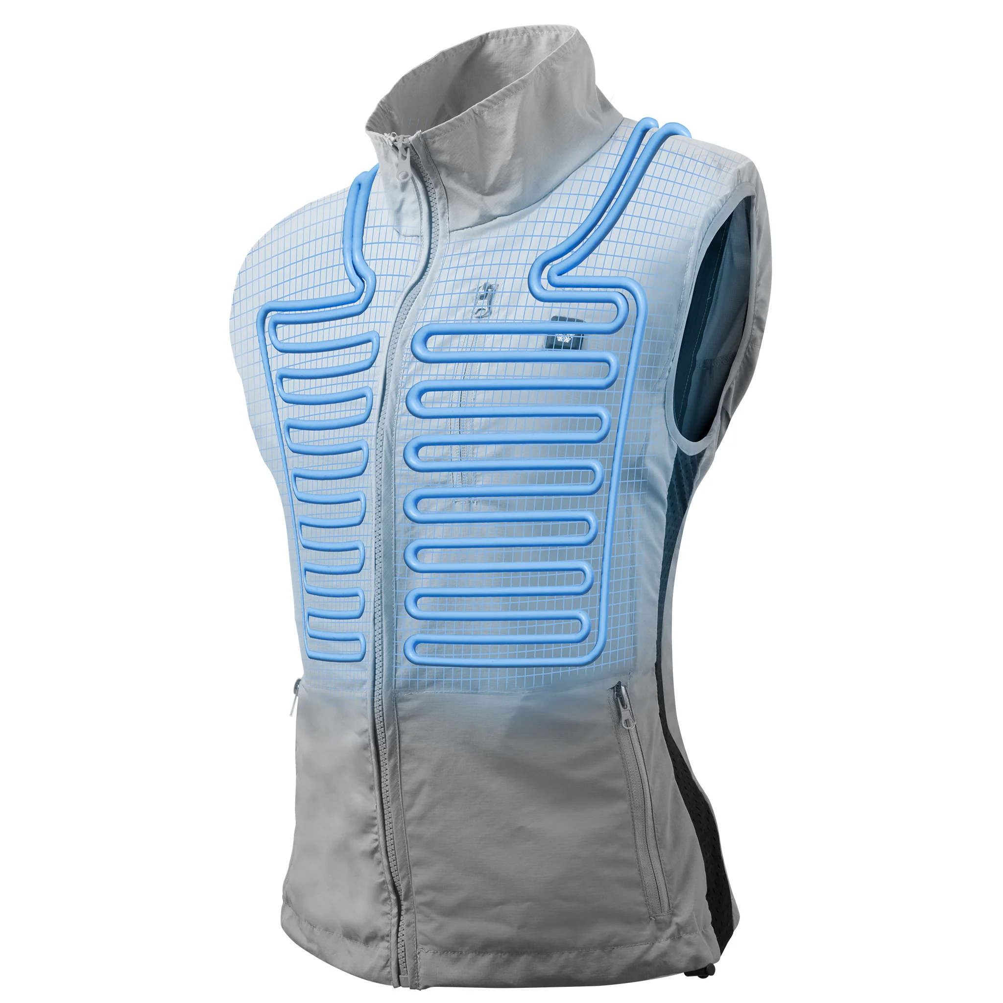 Canyon Women's Cooling Vest, Gray/Gray